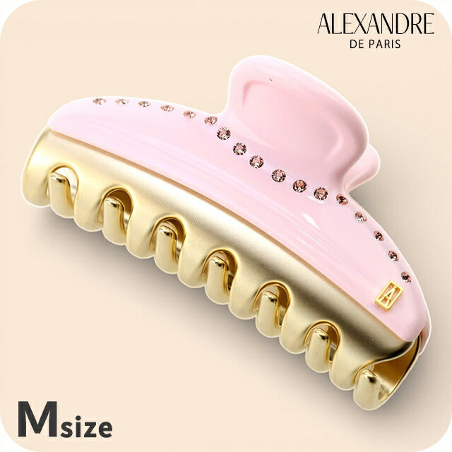 アレクサンドル ドゥ パリ ヘアクリップ レディース ALEXANDRE DE PARIS ヴァンドームMクリップ スワロフスキー ICCM-15571-03-Q10 ICCM-15571-03-Q10