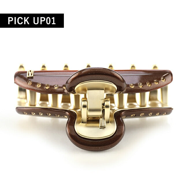 アレクサンドル ドゥ パリ ヘアクリップ レディース ブランド ALEXANDRE DE PARIS ヴァンドームMクリップ スワロフスキー ICCM-15571-03-X4 ICCM-15571-03-X4