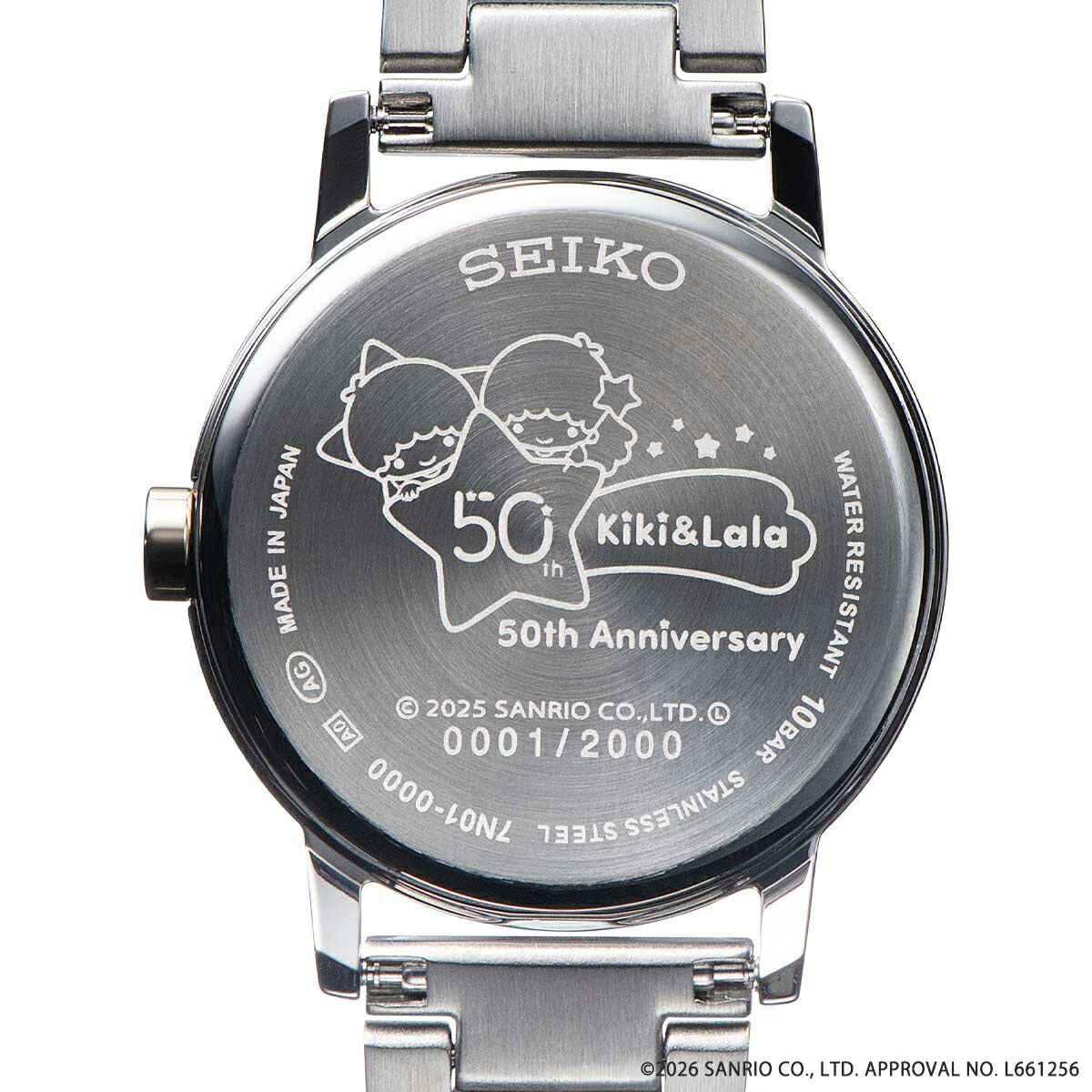 51502 ｜ Premico Little Twin Stars Seiko 50th Anniversary Collaboration Watch Quartz Battery Operated
