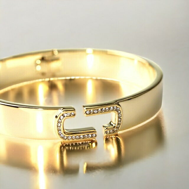 マーク ジェイコブス バングル MARC JACOBS ザ J マーク パヴェ ヒンジ バングル 真鍮 レディース J103MT2RE22 722 ゴールド アクセサリー 記念品 ギフト J103MT2RE22-722