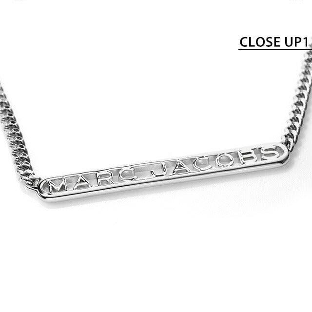 マーク ジェイコブス ネックレス MARC JACOBS ザ モノグラム チェーン 真鍮 レディース J305M03FA22 040 シルバー アクセサリー 記念品 プレゼント ギフト J305M03FA22-040
