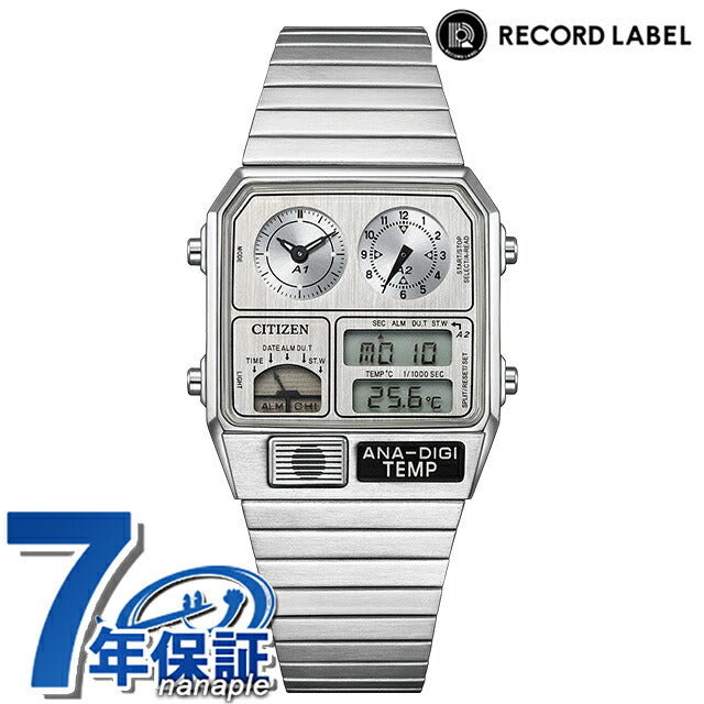JG2101-51H ｜ シチズン コレクション レコードレーベル Metallic ANA-DIGI TEMP クォーツ 電池式