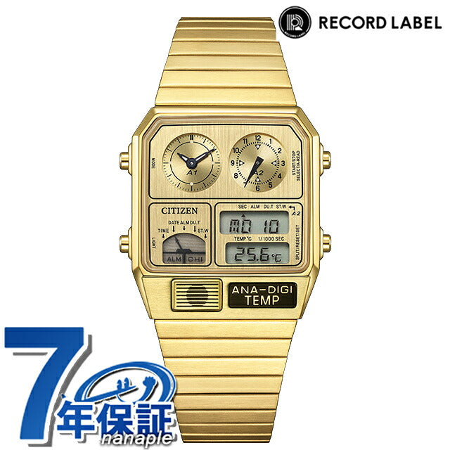 JG2103-56P ｜ シチズン コレクション レコードレーベル Metallic ANA-DIGI TEMP クォーツ 電池式