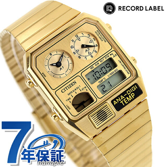 JG2103-56P ｜ シチズン コレクション レコードレーベル Metallic ANA-DIGI TEMP クォーツ 電池式