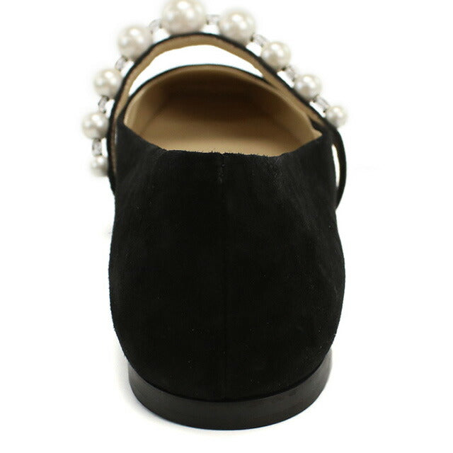 JIMMY CHOO ADE FLAT 35.5 ブラック/ホワイト JIMMY CHOO ADE FLAT 35.5 ブラック/ホワイト JIMMY CHOO ADE