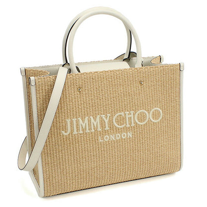 ジミーチュウ カゴバッグ レディース ブランド JIMMY CHOO イタリア AVENUE M TOTE U ベージュ系 バッグ JICAVENUEMTOT011