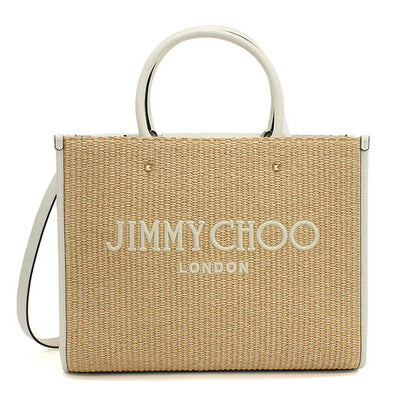 ジミーチュウ カゴバッグ レディース ブランド JIMMY CHOO イタリア AVENUE M TOTE U ベージュ系 バッグ JICAVENUEMTOT011