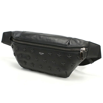 ジミーチュウ ボディバッグ メンズ ブランド JIMMY CHOO レザー イタリア FINSLEY ブラック バッグ JICFINSLEY011