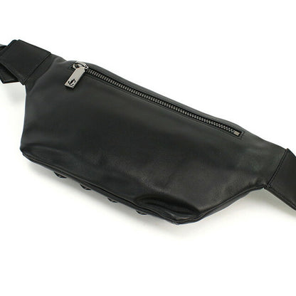 ジミーチュウ ボディバッグ メンズ ブランド JIMMY CHOO レザー イタリア FINSLEY ブラック バッグ JICFINSLEY011