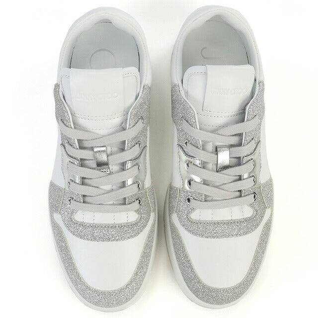 ジミーチュウ スニーカー メンズ ブランド JIMMY CHOO レザー FLORENT-M ホワイト シューズ 選べるモデル JICFLORENTMC