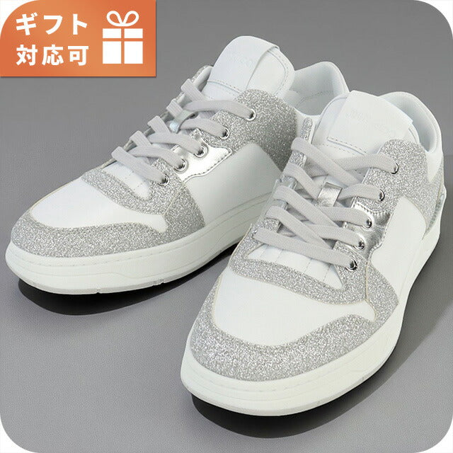ジミーチュウ スニーカー メンズ ブランド JIMMY CHOO レザー FLORENT-M ホワイト シューズ 選べるモデル JICFLORENTMC