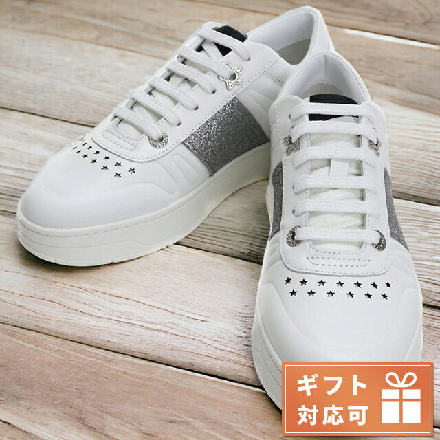ジミーチュウ スニーカー レディース ブランド JIMMY CHOO レザー HAWAII-F ホワイト系 シューズ 選べるモデル JICHAWAIIFI