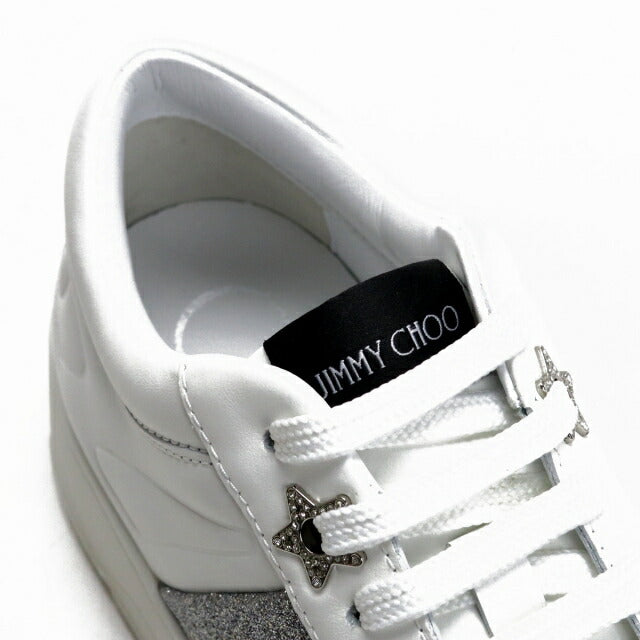 値下げ　極美品JIMMY CHOO ★ HAWAII F ★ SNEAKERS Jimmy Choo Metallic Gold Designer Leather Sneakers -hawaii