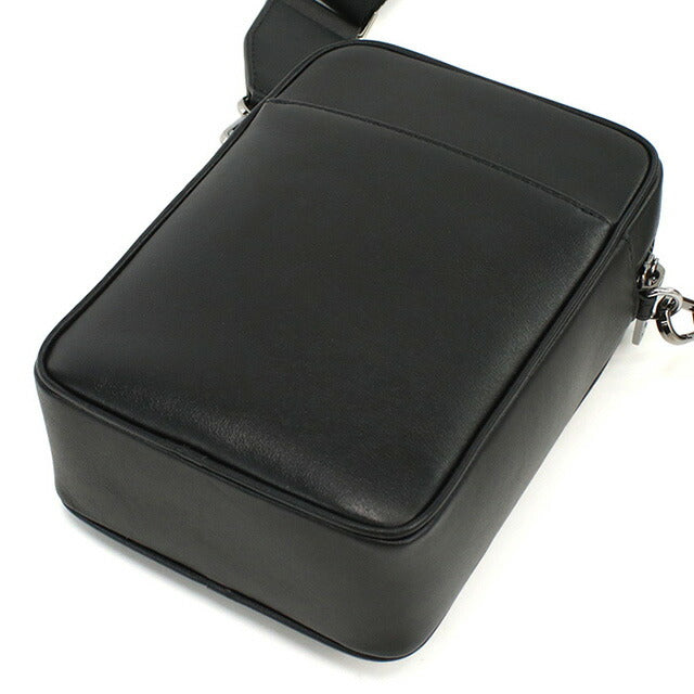 ジミーチュウ 斜め掛け ショルダーバッグ メンズ ブランド JIMMY CHOO レザー イタリア KIMI CAMERA ブラック バッグ JICKIMICAMERA011