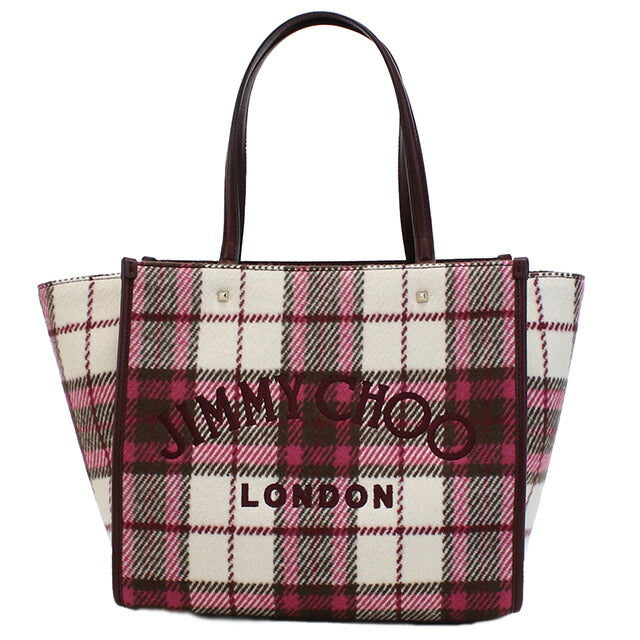 ジミーチュウ トートバッグ レディース ウール レザー イタリア VARENNE TOTE BAG マルチカラー バッグ JICVARENNETOBAG011