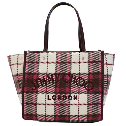 ジミーチュウ トートバッグ レディース ウール レザー イタリア VARENNE TOTE BAG マルチカラー バッグ JICVARENNETOBAG011