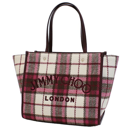 ジミーチュウ トートバッグ レディース ウール レザー イタリア VARENNE TOTE BAG マルチカラー バッグ JICVARENNETOBAG011