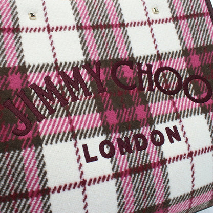 ジミーチュウ トートバッグ レディース ウール レザー イタリア VARENNE TOTE BAG マルチカラー バッグ JICVARENNETOBAG011