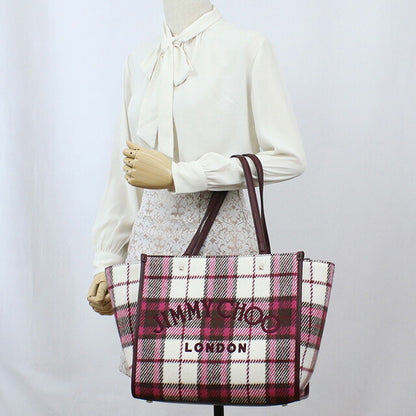 ジミーチュウ トートバッグ レディース ウール レザー イタリア VARENNE TOTE BAG マルチカラー バッグ JICVARENNETOBAG011
