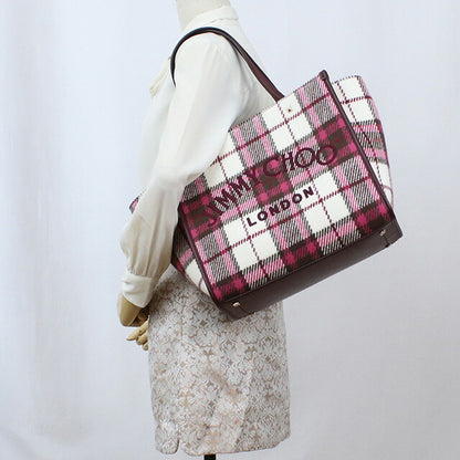 ジミーチュウ トートバッグ レディース ウール レザー イタリア VARENNE TOTE BAG マルチカラー バッグ JICVARENNETOBAG011