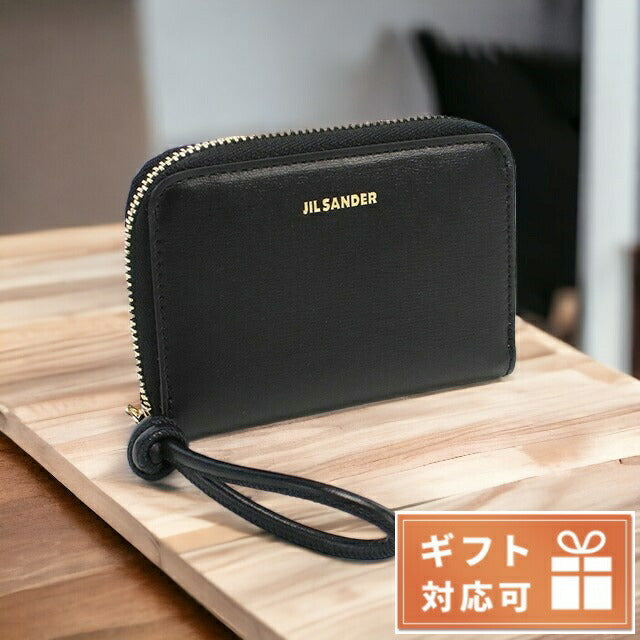 ジル サンダー 小銭入れ レディース カーフレザー イタリア J07UI0007 ブラック 財布 JISJ07UI0007011
