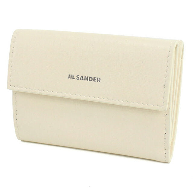 ジル サンダー 三折財布小銭入付き レディース ブランド JIL SANDER イタリア J07UI0009 ホワイト系 財布 JISJ07UI0009031