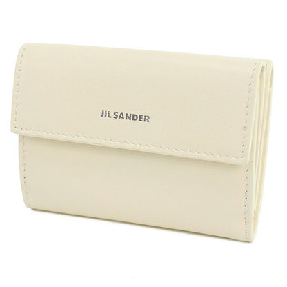 ジル サンダー 三折財布小銭入付き レディース ブランド JIL SANDER イタリア J07UI0009 ホワイト系 財布 JISJ07UI0009031