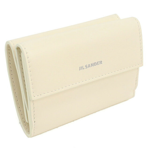 ジル サンダー 三折財布小銭入付き レディース ブランド JIL SANDER イタリア J07UI0009 ホワイト系 財布 JISJ07UI0009031