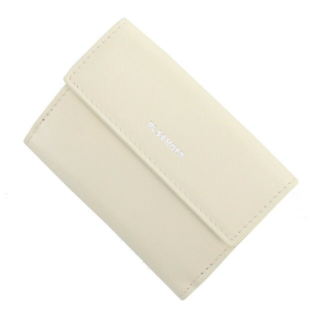ジル サンダー 三折財布小銭入付き レディース ブランド JIL SANDER イタリア J07UI0009 ホワイト系 財布 JISJ07UI0009031