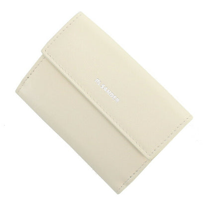 ジル サンダー 三折財布小銭入付き レディース ブランド JIL SANDER イタリア J07UI0009 ホワイト系 財布 JISJ07UI0009031