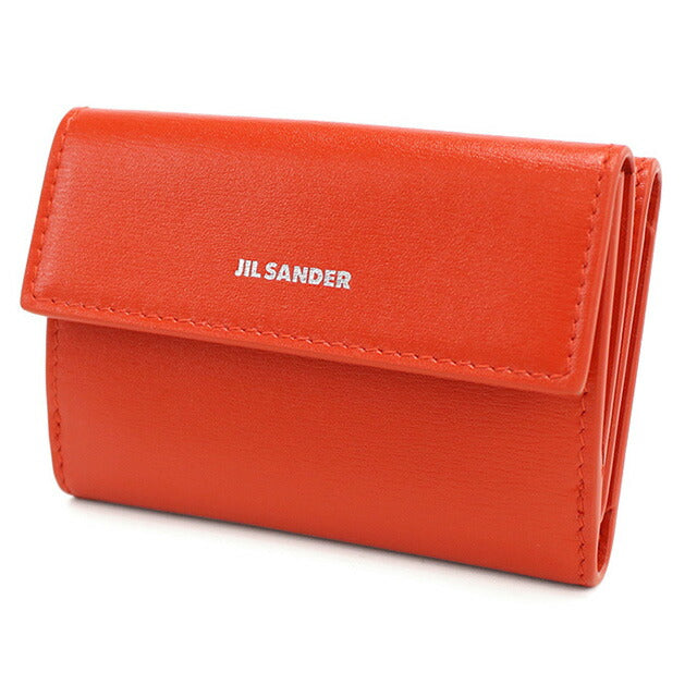 ジル サンダー 三折財布小銭入付き レディース ブランド JIL SANDER イタリア J07UI0009 オレンジ系 財布 JISJ07UI0009061