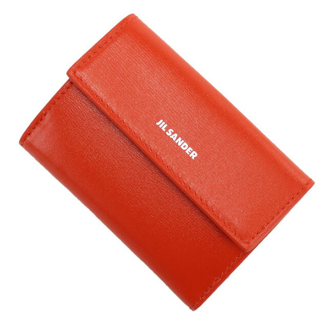 ジル サンダー 三折財布小銭入付き レディース ブランド JIL SANDER イタリア J07UI0009 オレンジ系 財布 JISJ07UI0009061