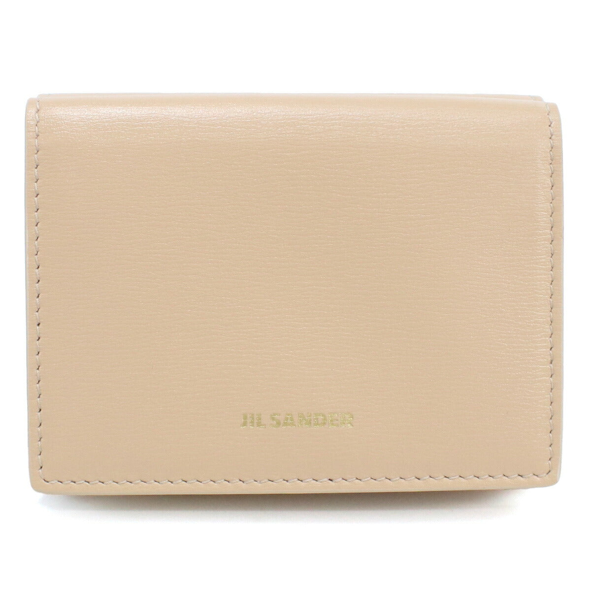 ジル サンダー 三折財布小銭入付き レディース カーフレザー イタリア J07UI0011 ベージュ系 財布 JISJ07UI0011021