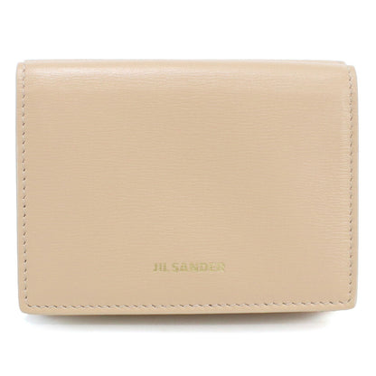 ジル サンダー 三折財布小銭入付き レディース カーフレザー イタリア J07UI0011 ベージュ系 財布 JISJ07UI0011021
