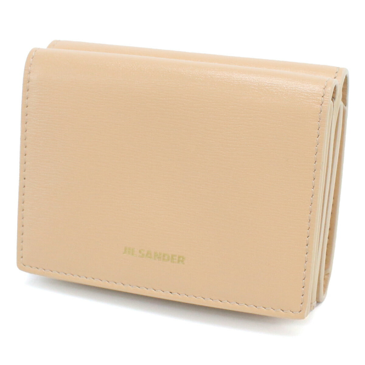 ジル サンダー 三折財布小銭入付き レディース カーフレザー イタリア J07UI0011 ベージュ系 財布 JISJ07UI0011021