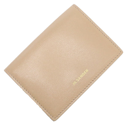 ジル サンダー 三折財布小銭入付き レディース カーフレザー イタリア J07UI0011 ベージュ系 財布 JISJ07UI0011021