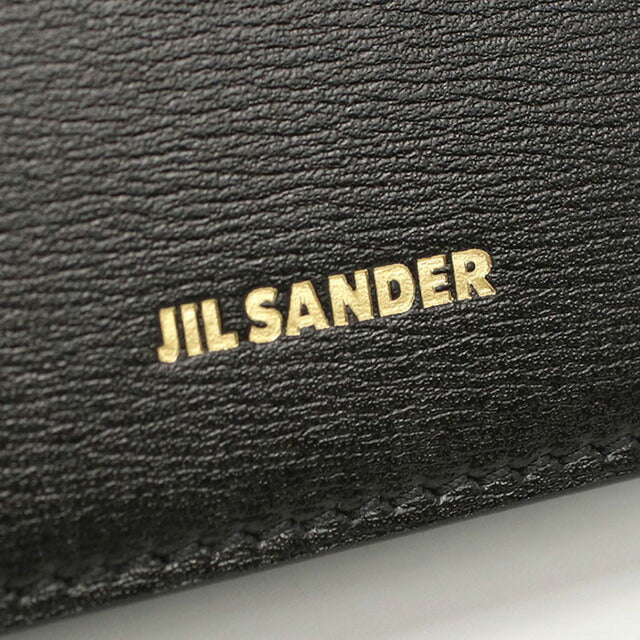 JIL SANDER 卡包 女士 品牌 JIL SANDER 皮革 J07UI0012 黑色钱包 JISJ07UI0012011