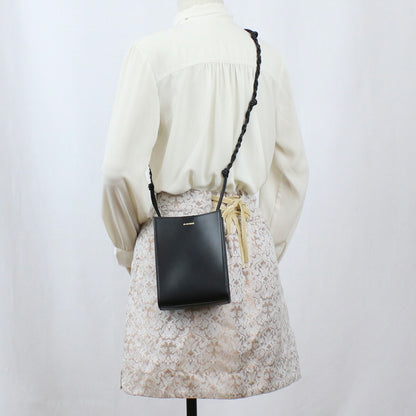 ジルサンダー 斜め掛けショルダーバッグ レディース カーフレザー イタリア J07WG0001 ブラック バッグ JISJ07WG0001011