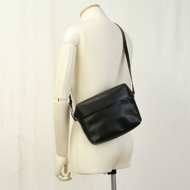 ジル サンダー 斜め掛け ショルダーバッグ メンズ ブランド JIL SANDER レザー J25WG0008 ブラック バッグ JISJ25WG0008011