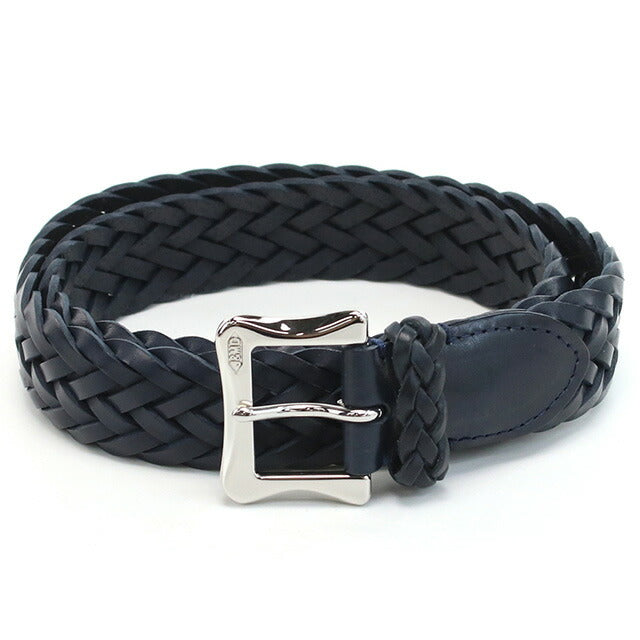 ジェイアンドエムデヴィッドソン ベルト メンズ ブランド レザー スペイン BENT-0TP-AN30 NAVY ネイビー系 小物 選べるモデル JMDNT0TPAN30C