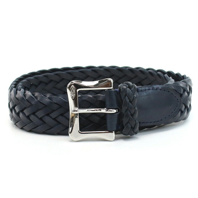 ジェイアンドエムデヴィッドソン ベルト メンズ ブランド レザー スペイン BENT-0TP-AN30 NAVY ネイビー系 小物 選べるモデル JMDNT0TPAN30C