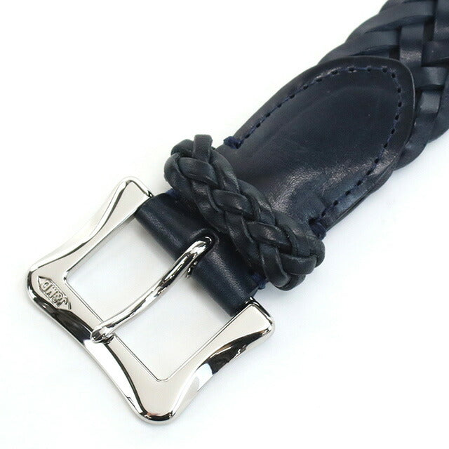 ジェイアンドエムデヴィッドソン ベルト メンズ ブランド レザー スペイン BENT-0TP-AN30 NAVY ネイビー系 小物 選べるモデル JMDNT0TPAN30C