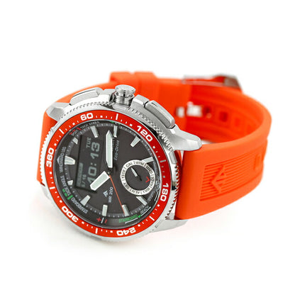 JV3000-13E | Citizen Promaster MARINE Series Combination Watch Wave Tracker Yacht Timer Eco Drive
