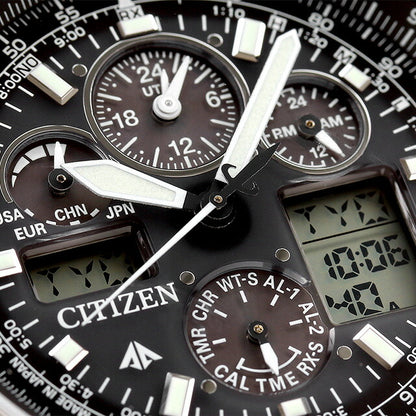 Citizen Promaster Eco-Drive Solar Chronograph JY8025-59E Watch Brand Men&