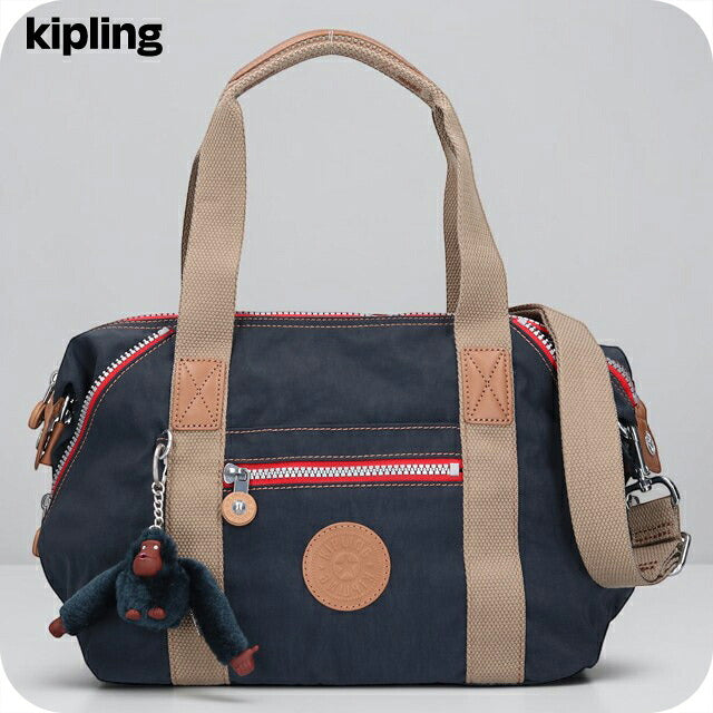 キプリング ボストンバッグ レディース ブランド Kipling アート ミニ ミニボストンバッグ 2WAY K01327-99S True Navy C K01327-99S