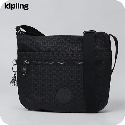 キプリング ショルダーバッグ レディース ブランド Kipling アルト K10878-K59 Signature Emb 黒 K10878-K59