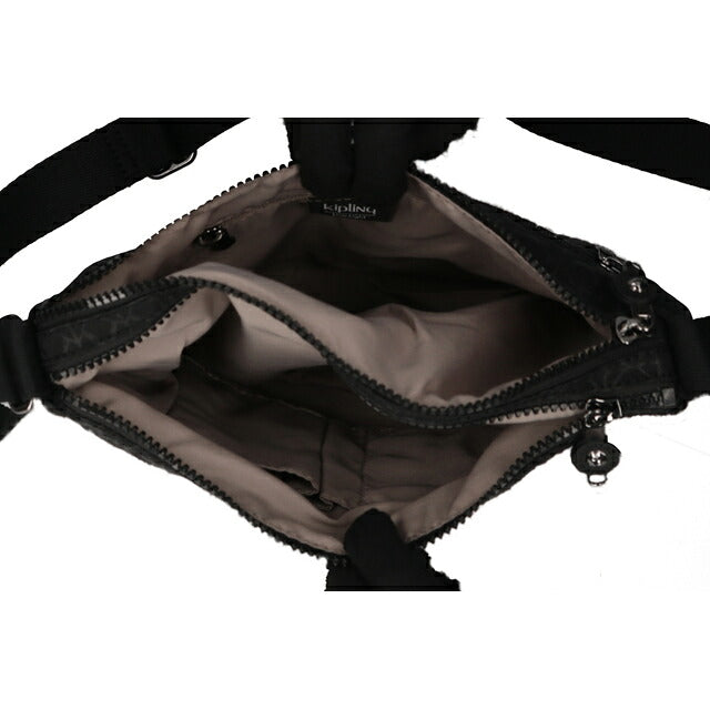キプリング ショルダーバッグ レディース ブランド Kipling アルバー K12472-K59 Signature Emb 黒 K12472-K59