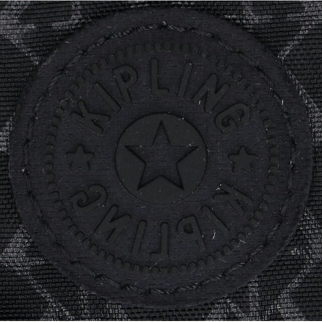 キプリング ショルダーバッグ レディース ブランド Kipling イゼラ ロゴ ワンポイント 総柄 K12592-K59 Signature Emb 黒 K12592-K59