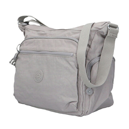 キプリング ショルダーバッグ レディース ブランド Kipling ギャビー ロゴ ワンポイント 無地 K15255-89L Grey Gris グレー K15255-89L