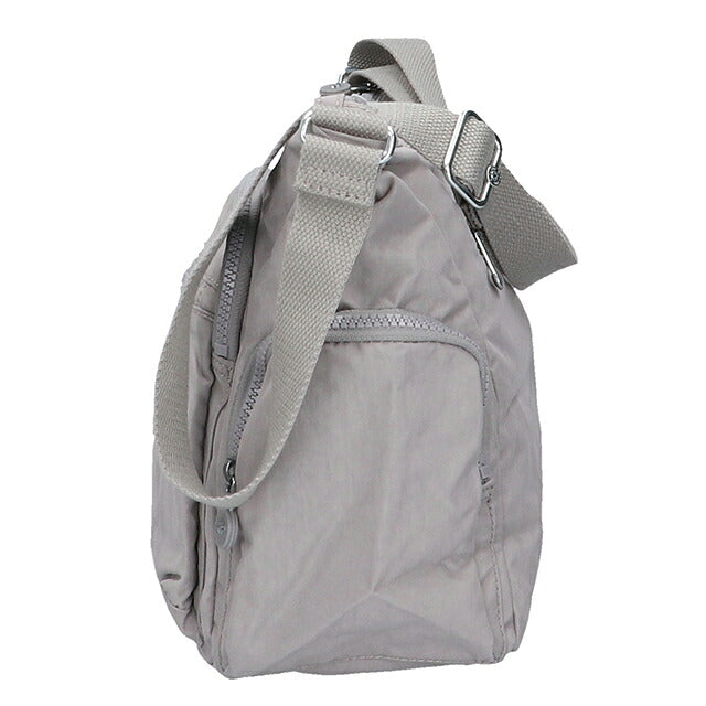キプリング ショルダーバッグ レディース ブランド Kipling ギャビー ロゴ ワンポイント 無地 K15255-89L Grey Gris グレー K15255-89L